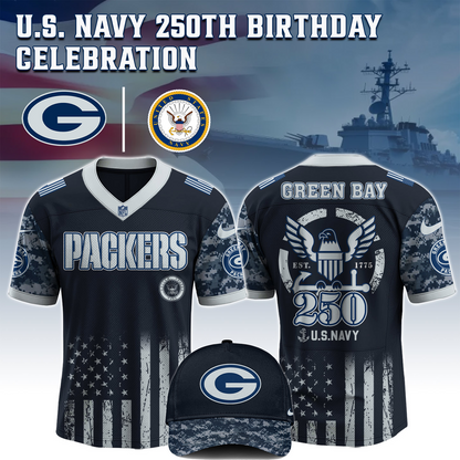 GB x 250 U.S. Navy 250th Birthday Celebration Jersey DatND DVT