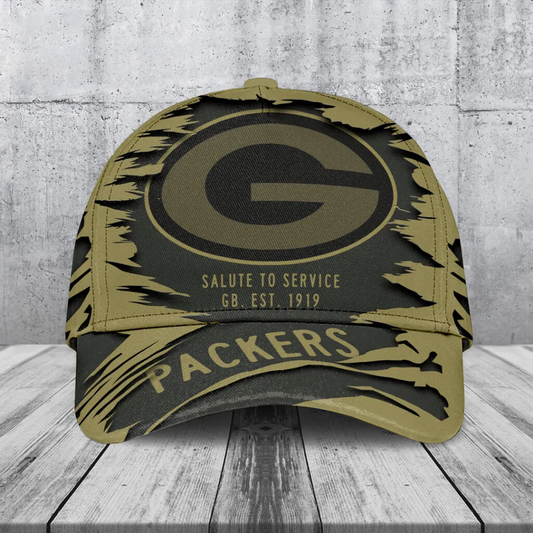 GB x NFL 2025 Salute to Service Classic Cap DATND TANTD