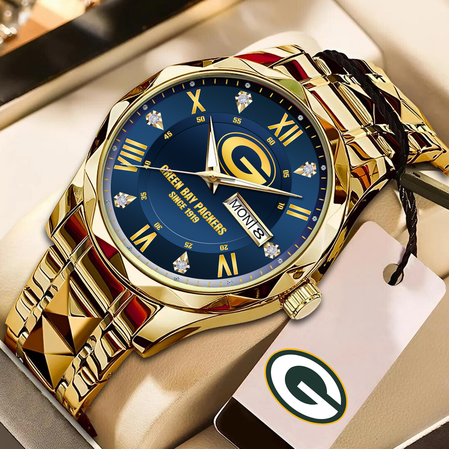 GB x NFL Alloy Luxury Quartz Watch DATND TANTD