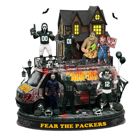 GB x NFL Halloween Acrylic Plaque DATND TANTD
