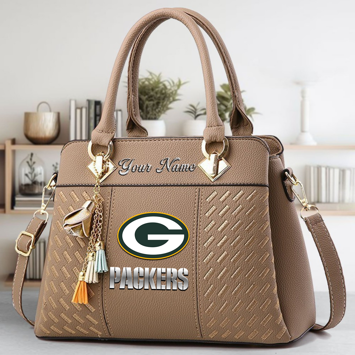 GB x NFL Leather Bag DATND TANTD