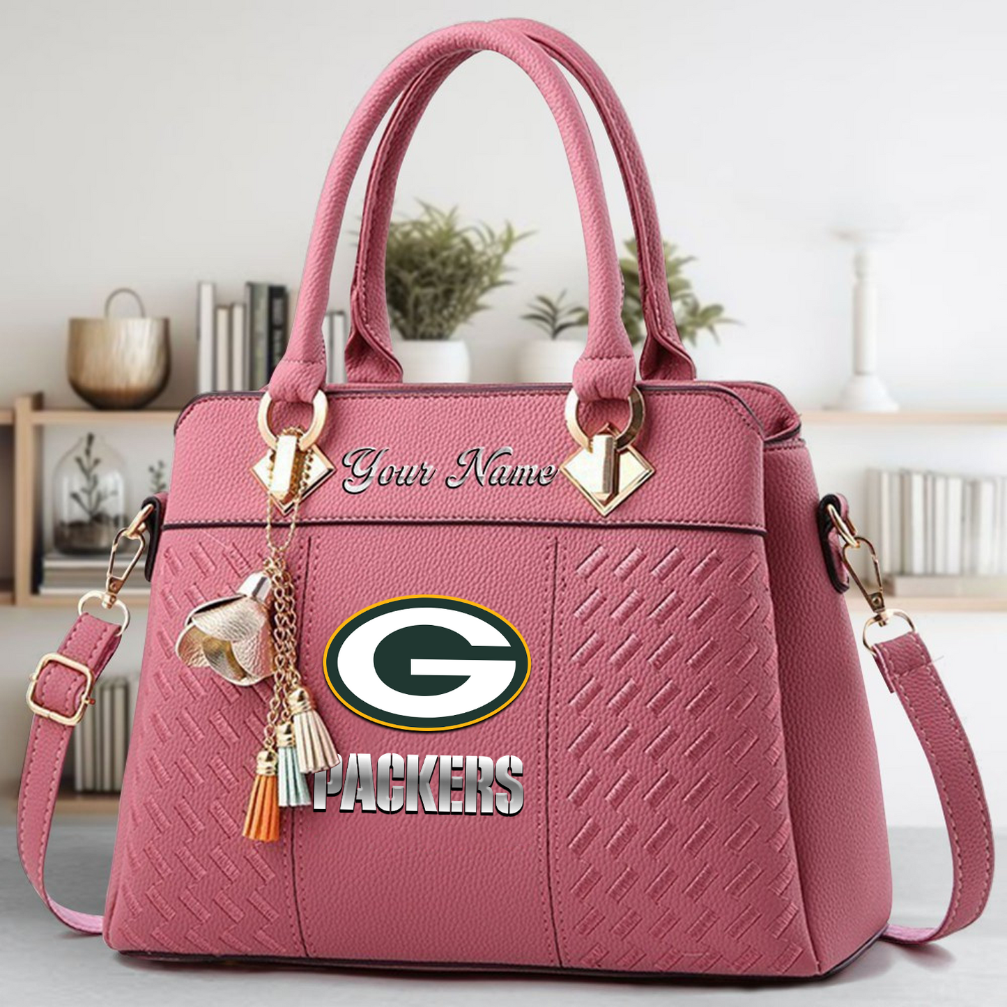 GB x NFL Leather Bag DATND TANTD