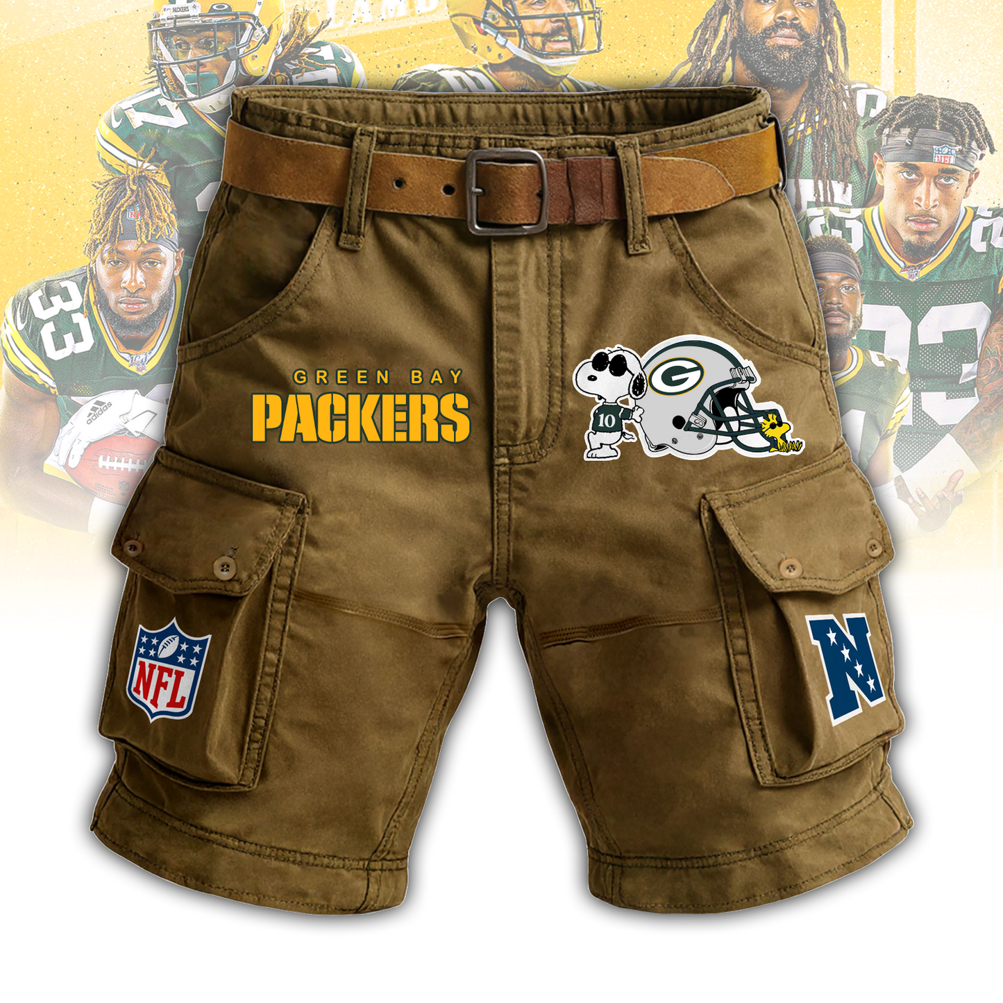 GB x NFL Man Shorts