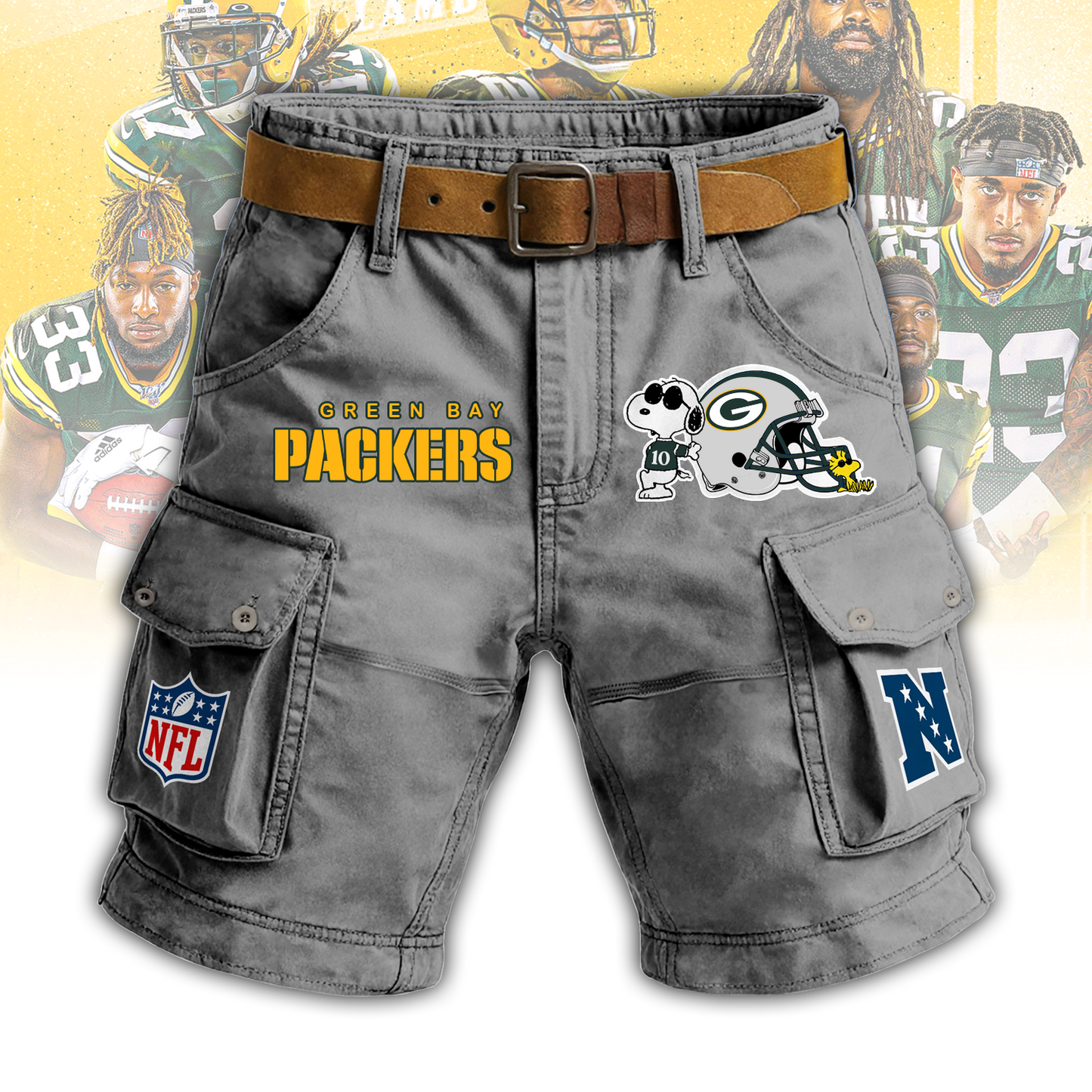 GB x NFL Man Shorts