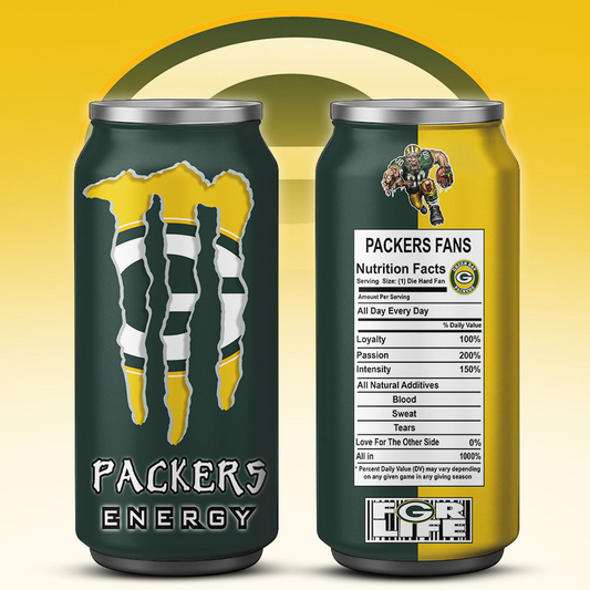 GB x NFL Monster Energy Tumbler Gift for Fans DATND TANTD