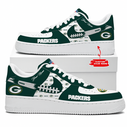 GB x NFL Personalized AF1 Shoes DatND DVT