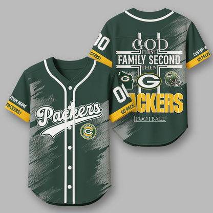 GB x NFL Premium NFL Baseball Jersey DATND TANTD