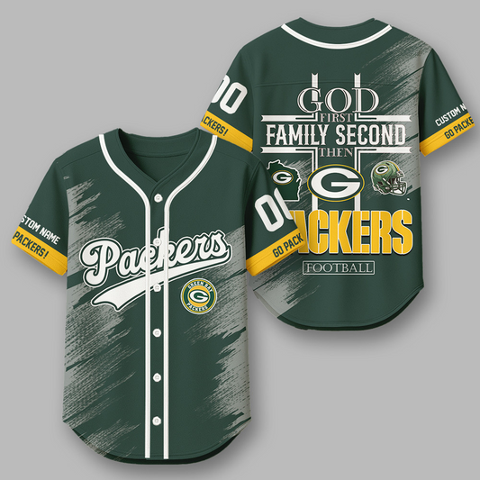 GB x NFL Premium NFL Baseball Jersey DATND TANTD