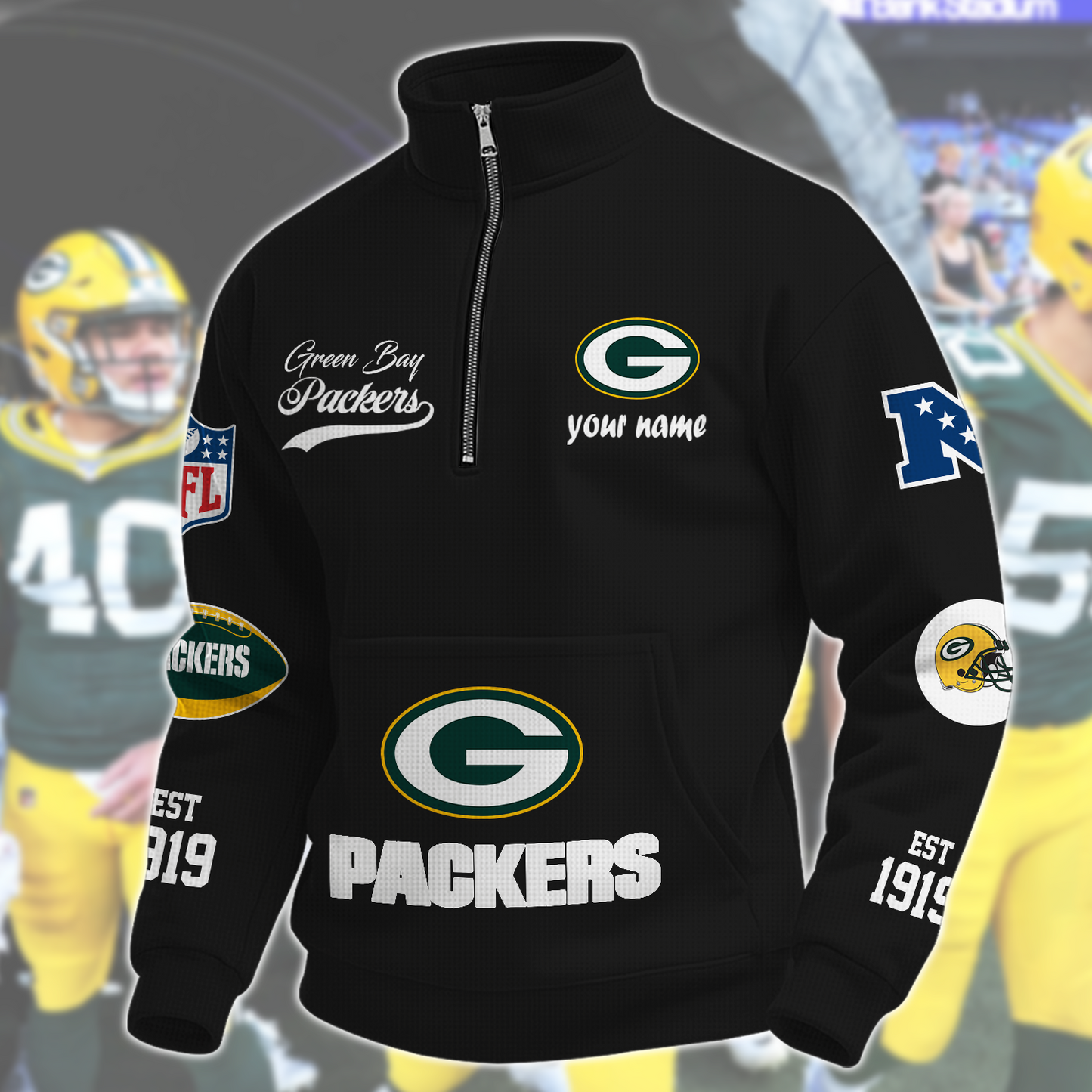 GB x NFL Quarter-Zip Sweatshirt DatND DVT