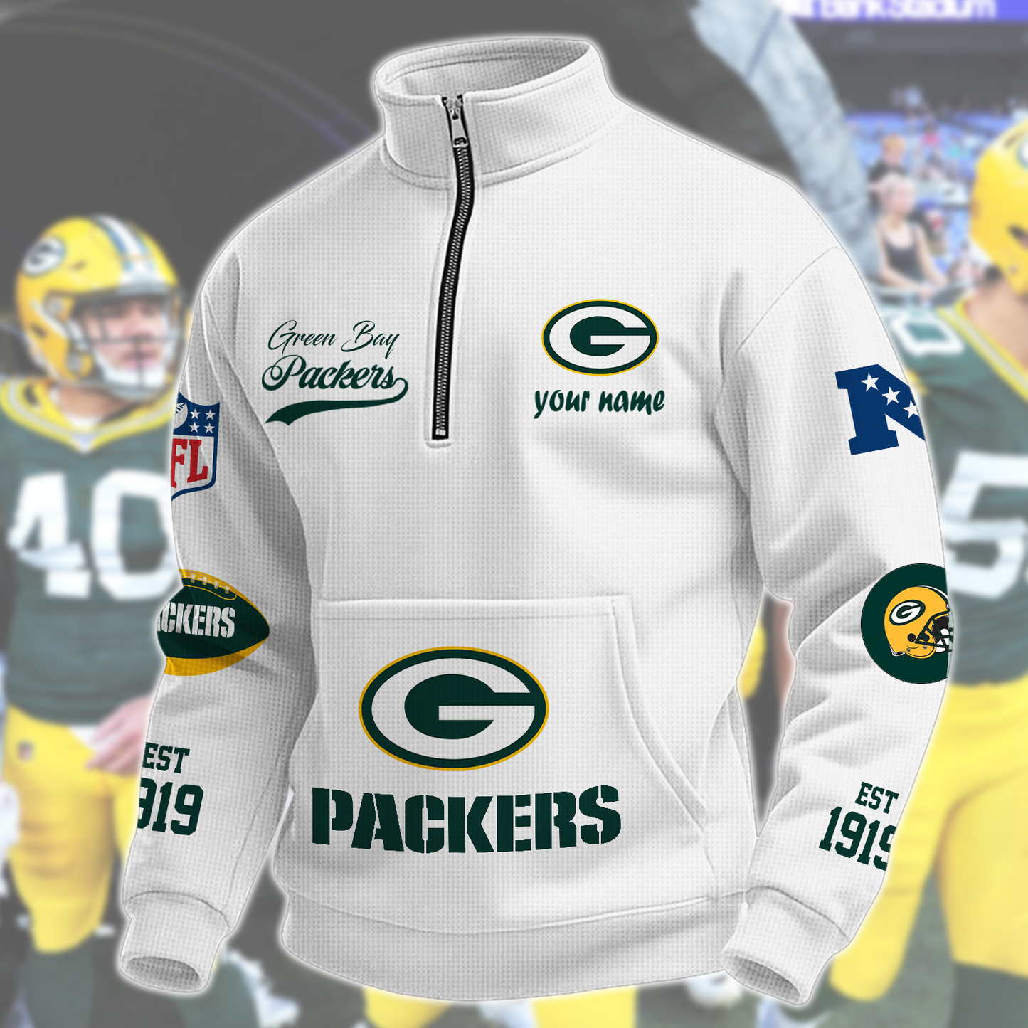 GB x NFL Quarter-Zip Sweatshirt DatND DVT