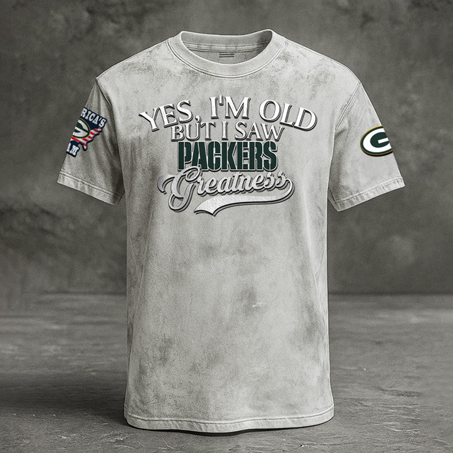 GB X NFL Retro Style Shirt V1 NAK NHT