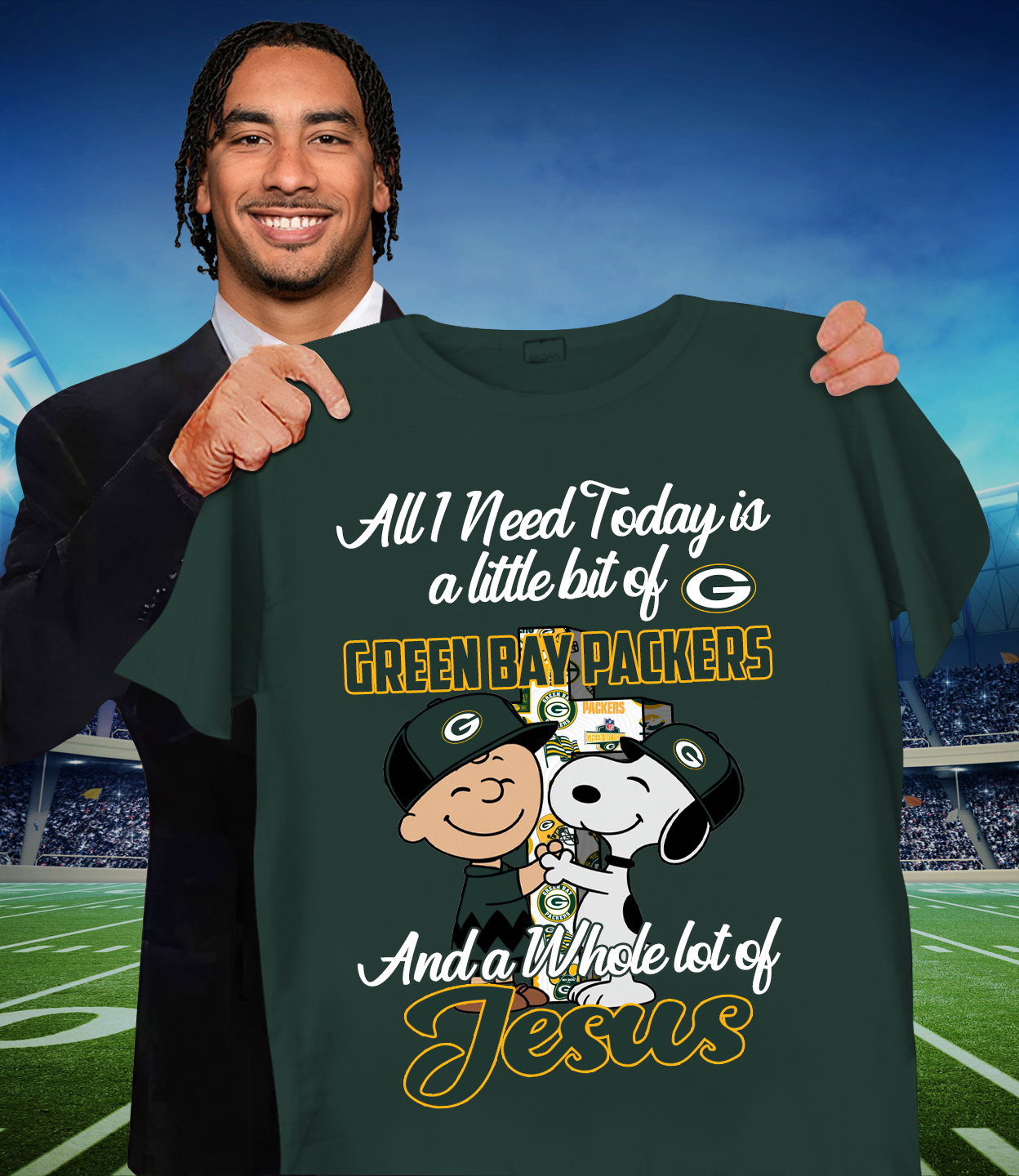 GB x NFL Whole Lot Of Jesus DATND TANTD