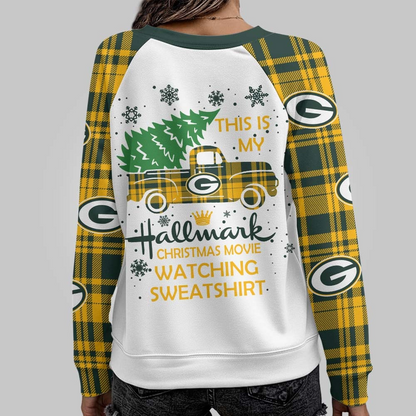 GBP Premium NFL Cozy Round Neck Raglan Sleeve Sweatshirt DDT CTND