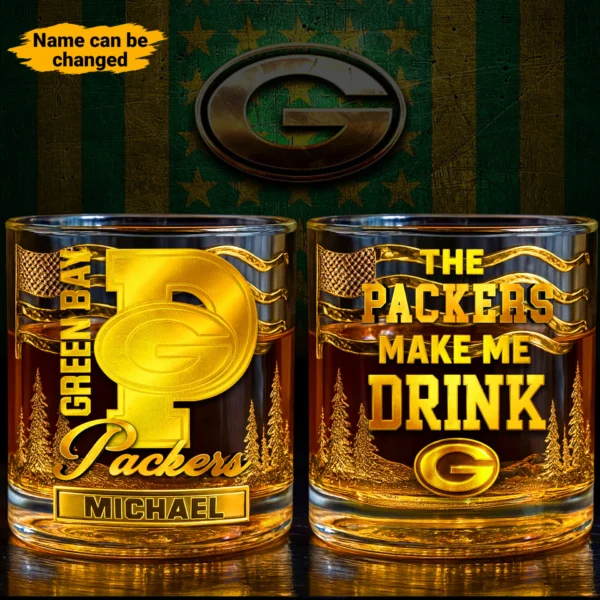 GBP Premium NFL Golden Whiskey Fan Glass DDT HLPhuong