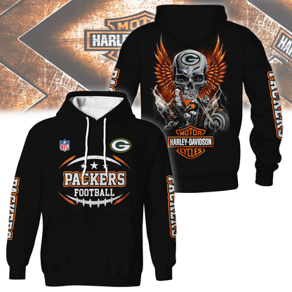 GBP Premium NFL Motorcycle 3D Shirt DDT CTND