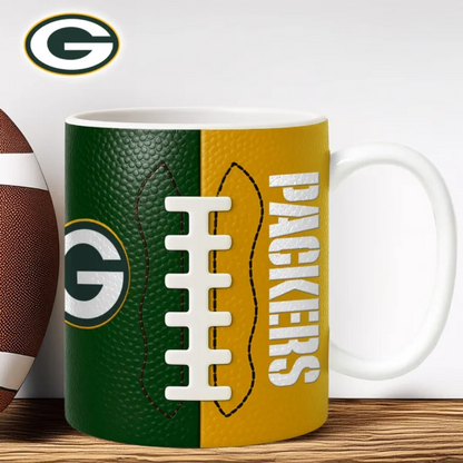 GBP Premium NFL Split Color Ceramic Mug DDT HLPhuong