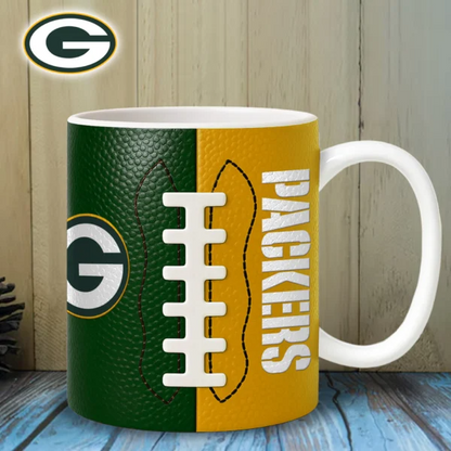 GBP Premium NFL Split Color Ceramic Mug DDT HLPhuong