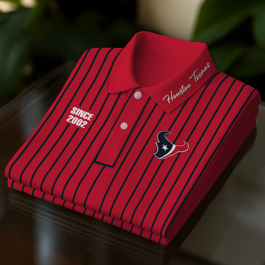 HOU Premium NFL Polo Shirt 2608