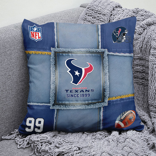 HOU x NFL  Football Pillow Special Style DATND TANTD