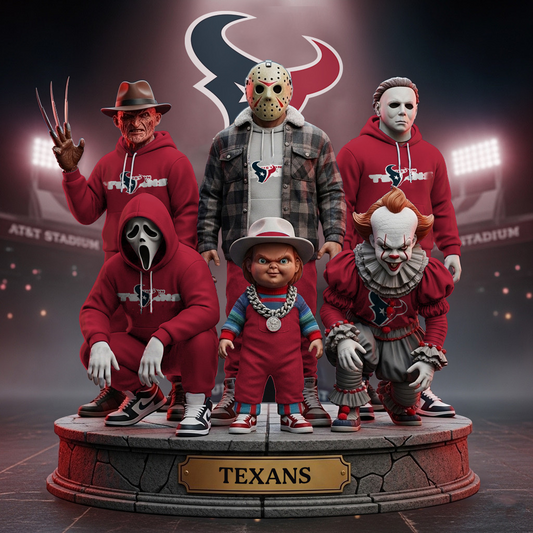 HOU x NFL Acrylic Block Plaque For Fan DATND TANTD