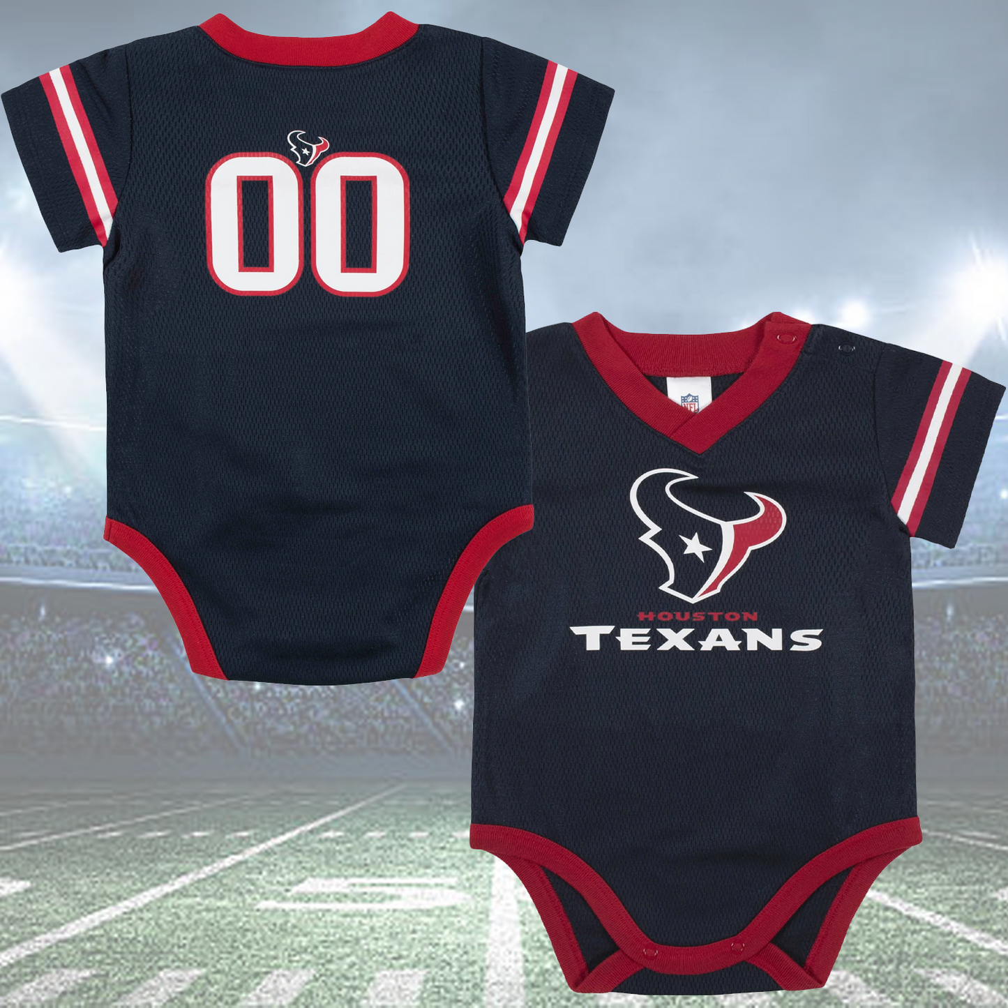 HOU x NFL Baby Bodysuit DATND TANTD