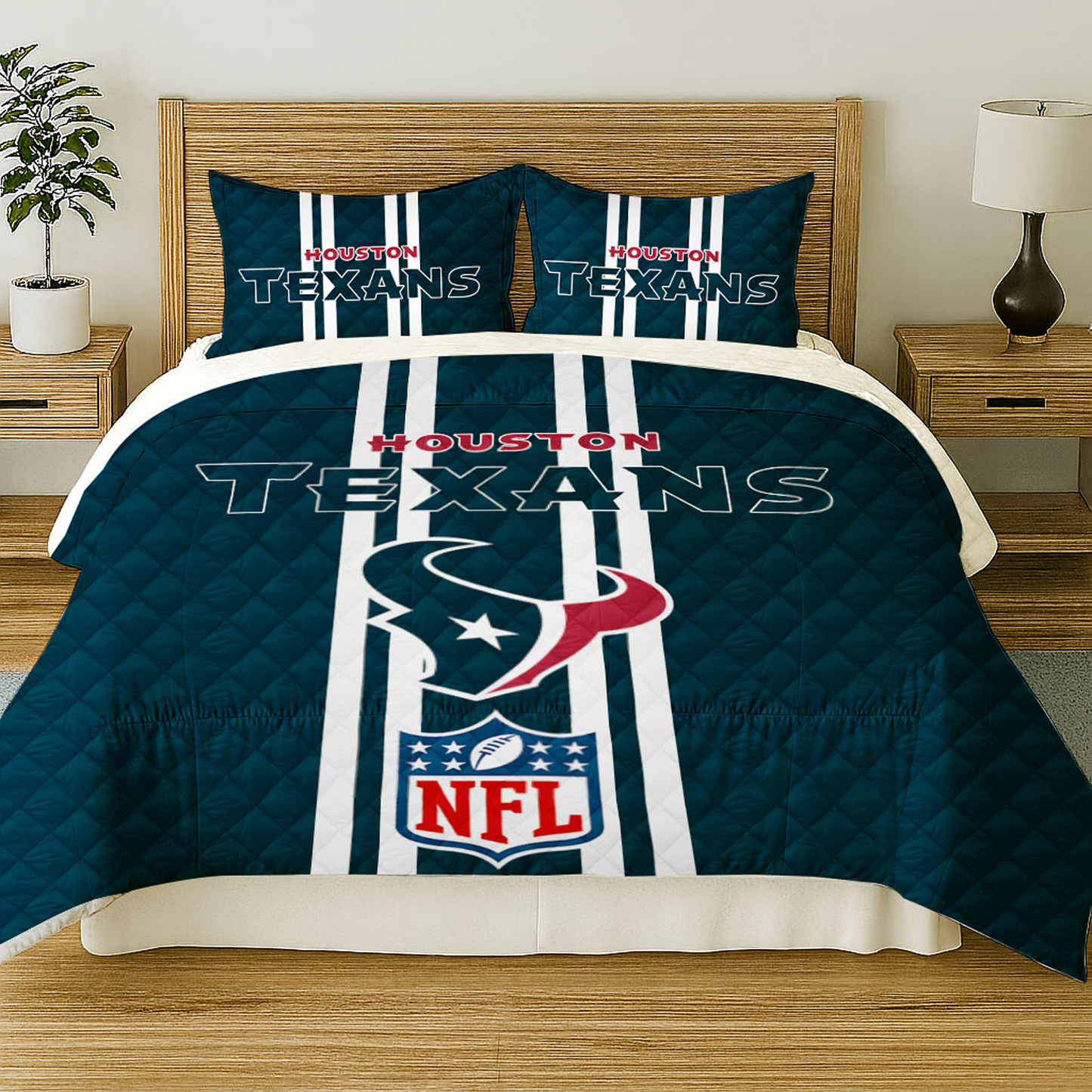 HOU x NFL Bedding Set DATND TANTD