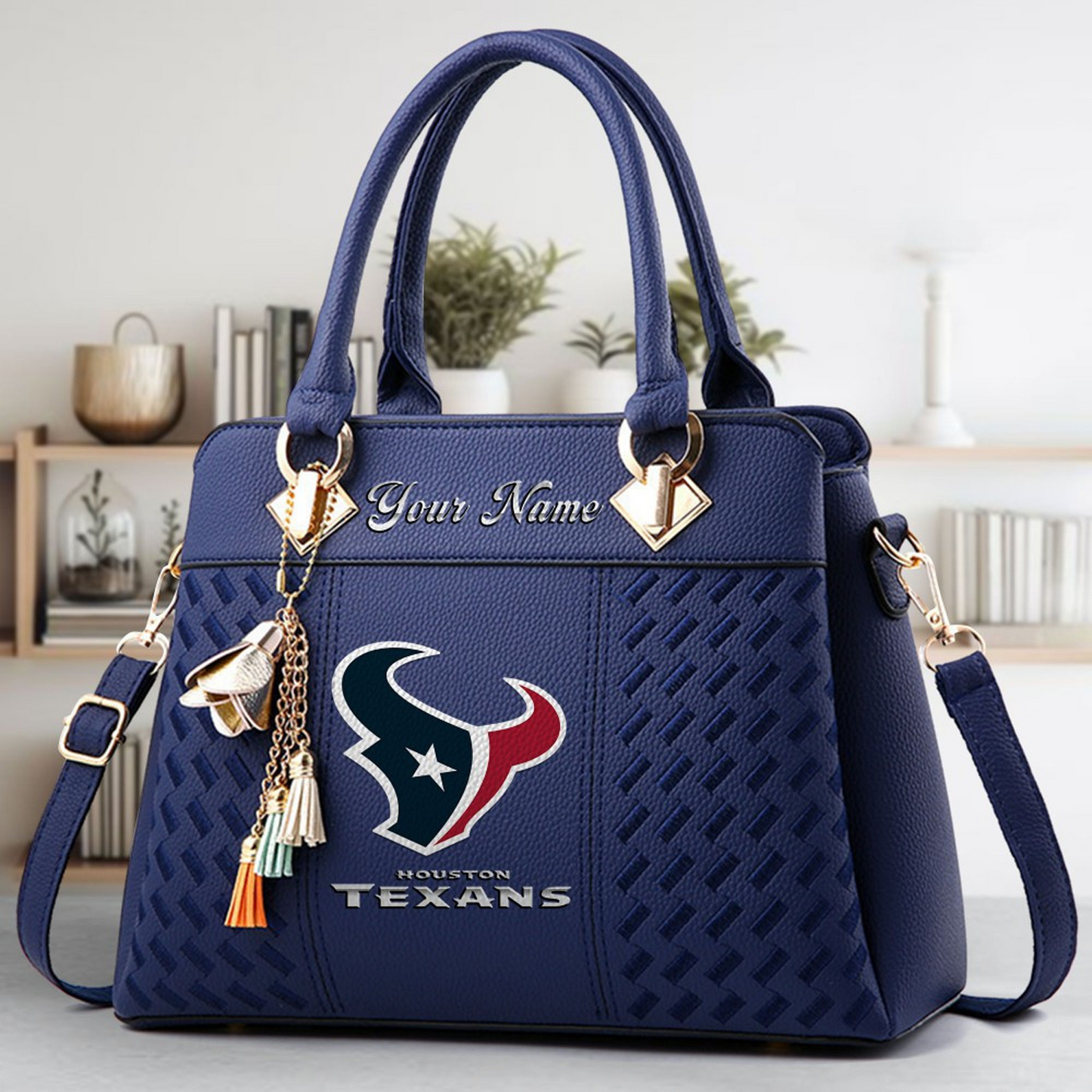 HOU x NFL Leather Bag DATND TANTD