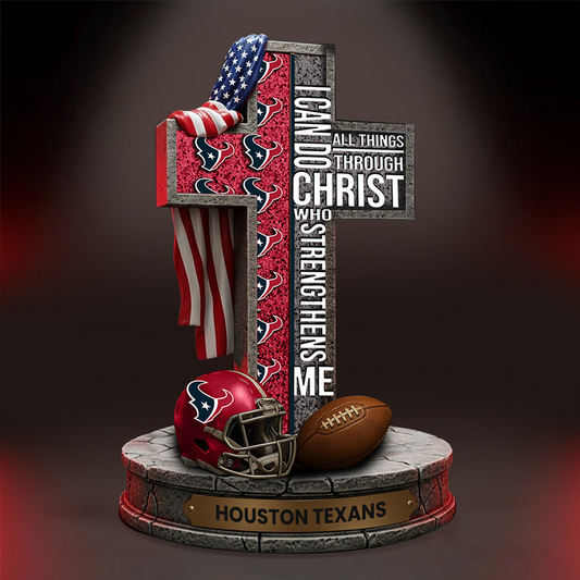 HOU x NFL Premium Acrylic Block DATND TANTD