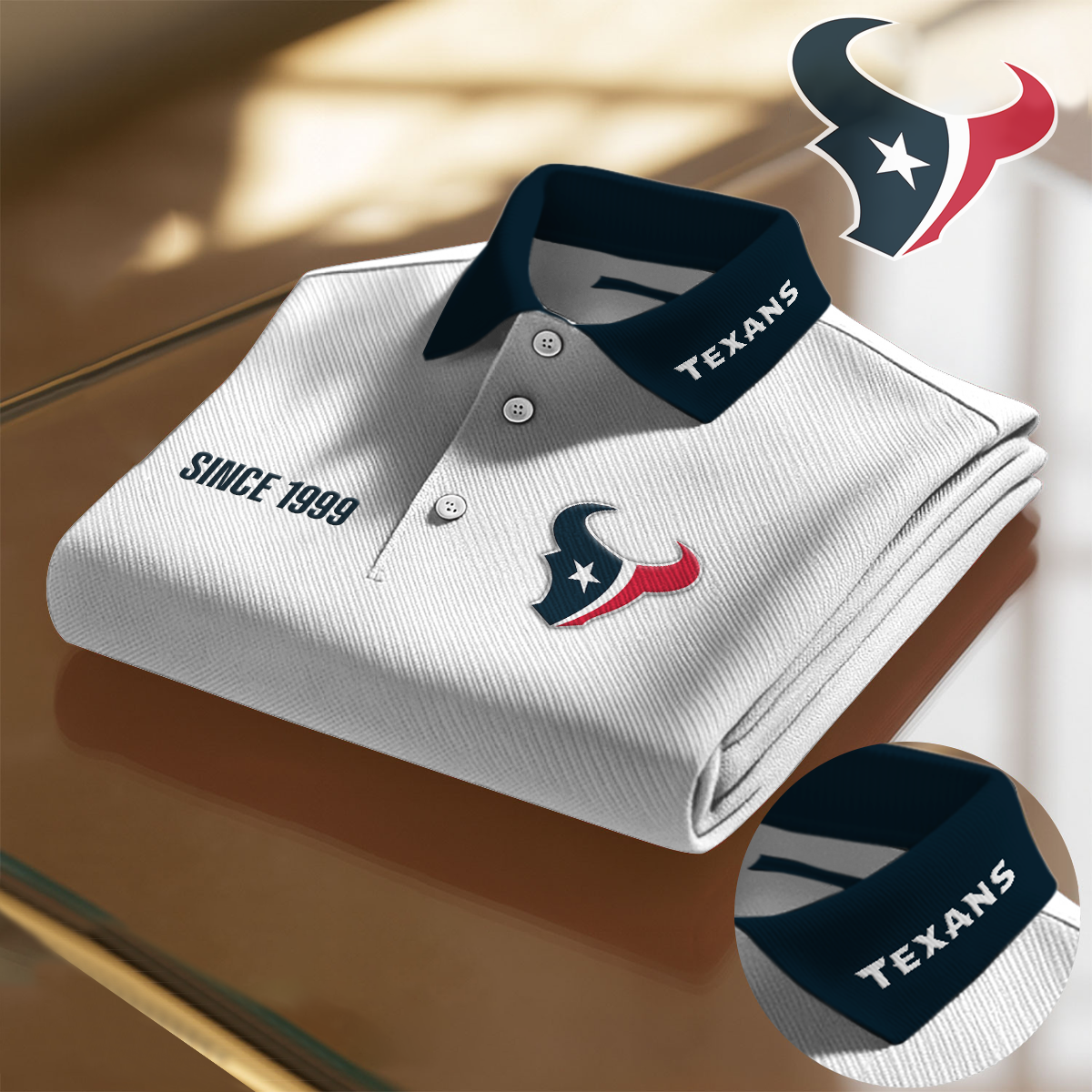 HOU x NFL Premium Polo Shirt  DatND DVT