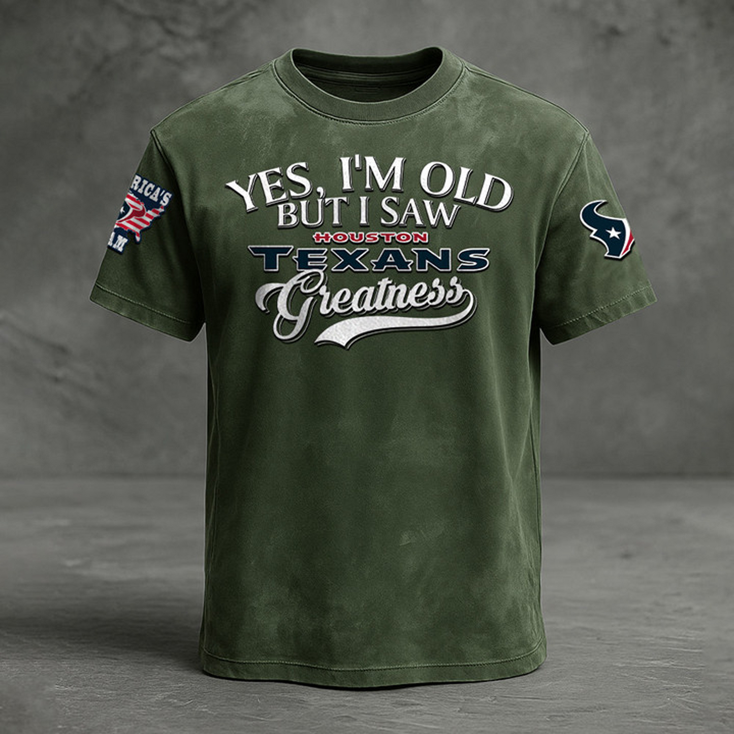 HOU X NFL Retro Style Shirt V1 NAK NHT