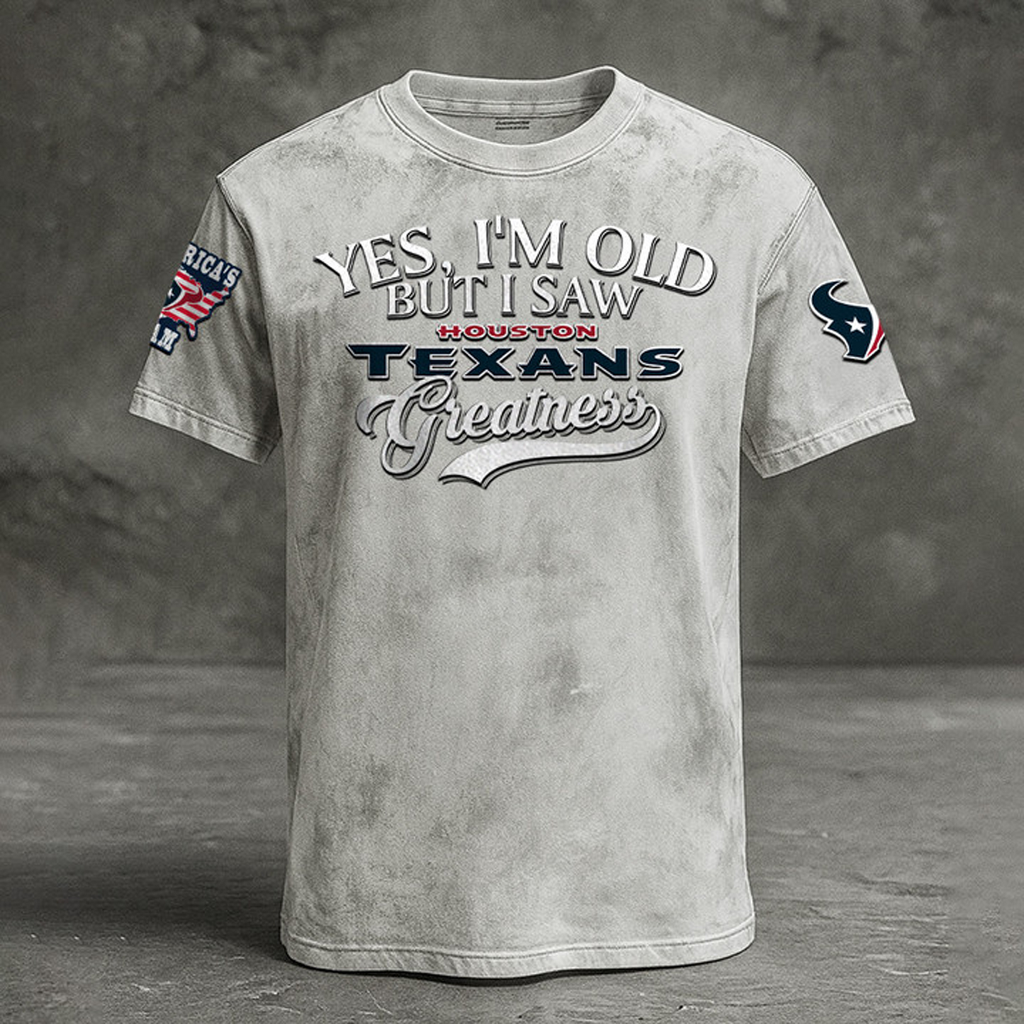 HOU X NFL Retro Style Shirt V1 NAK NHT