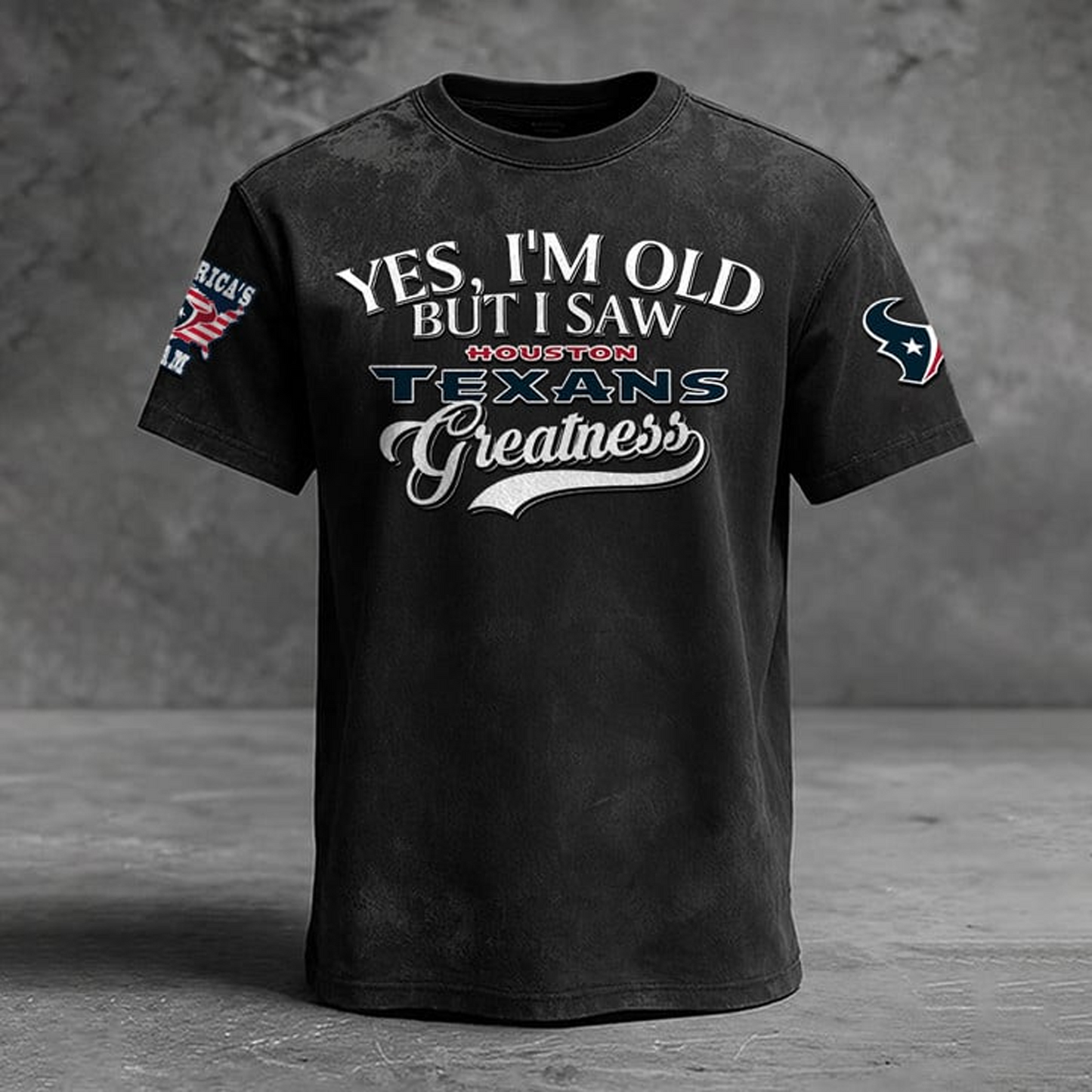 HOU X NFL Retro Style Shirt V1 NAK NHT