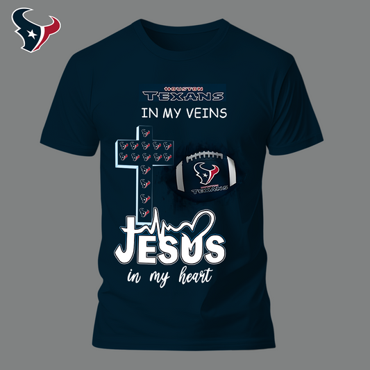 HT - Jesus In My Heart Shirt DDT HLPHUONG