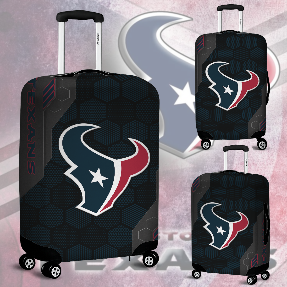 HT NFL V3 Luggage Cover Suitcase Protector DDT NTL
