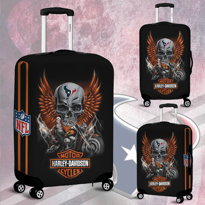 HT NFL x Motorcycle Luggage Cover Suitcase Protector DDT CTND