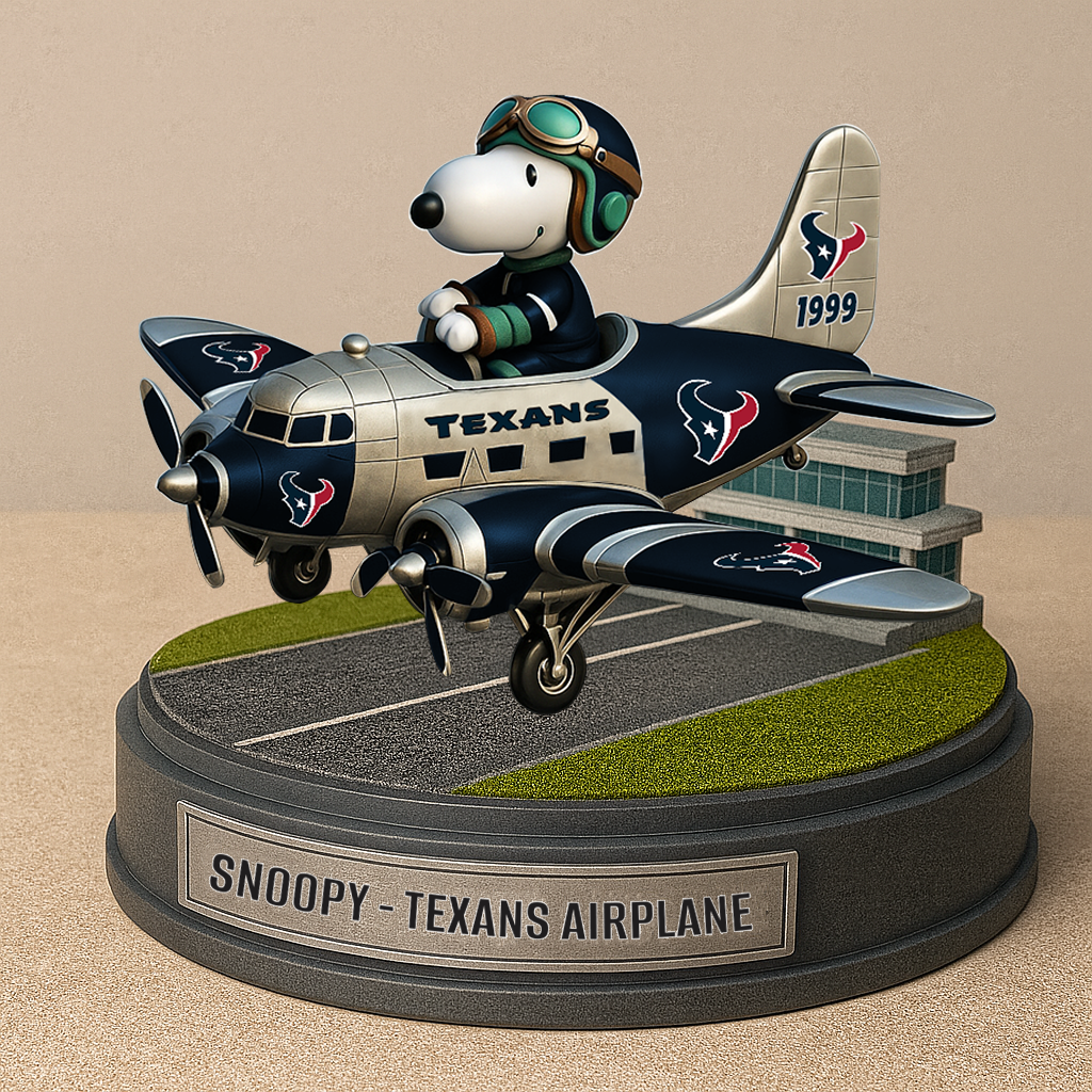 HT NFL x SNP Airplane Premium Acrylic Plaque DDT CTND