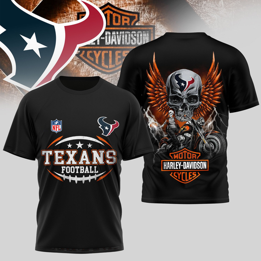 HT Premium NFL Motorcycle 3D Shirt DDT CTND