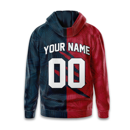 HT Premium NFL Split Color Hoodie DDT HLPHUONG