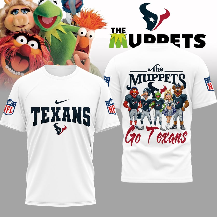 HT Premium NFL The Muppets 3D Shirt DDT CTND