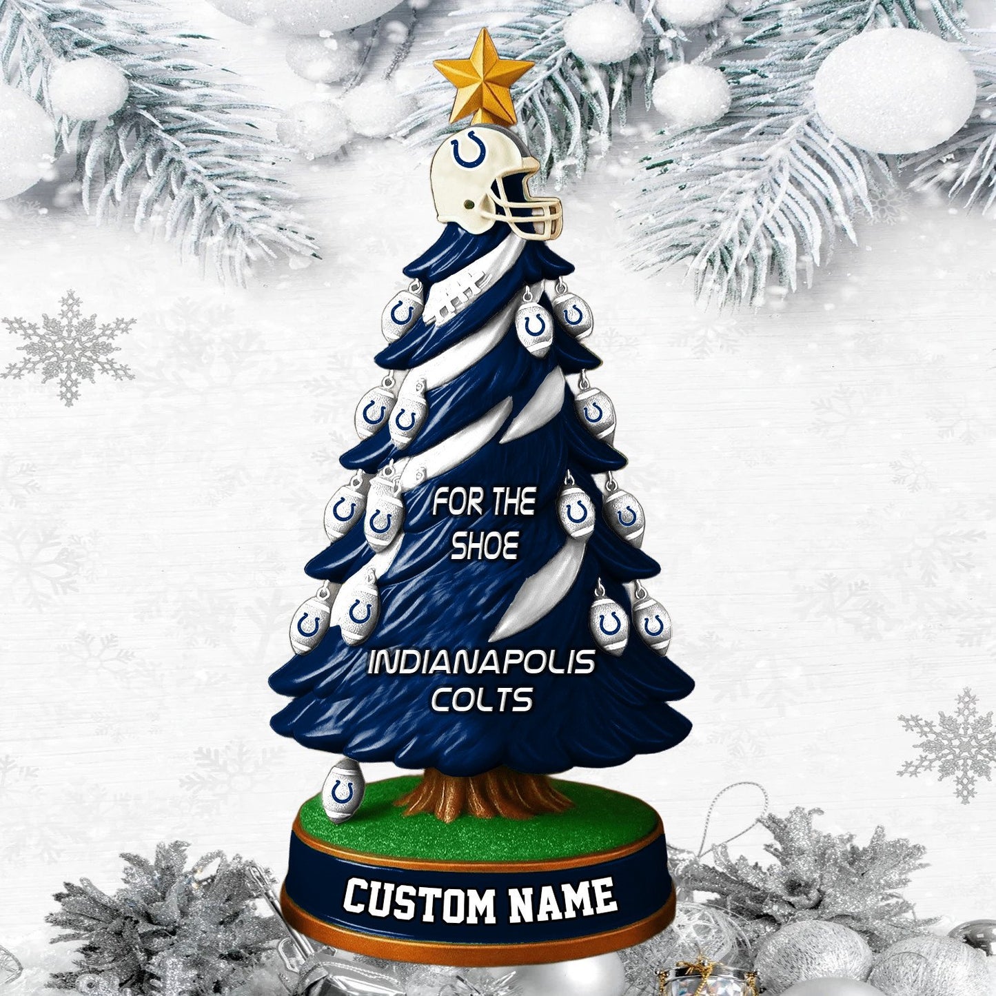 IC NFL Acrylic Block Gift For Fans DDT CTND