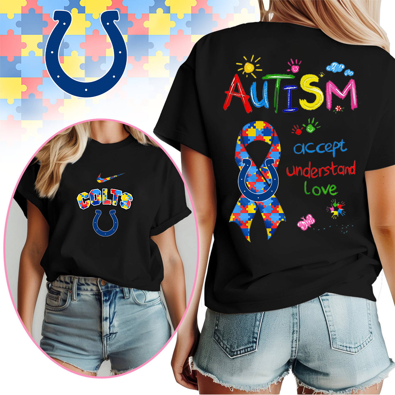 IC Premium Autism Awareness 3D Shirt DDT TTV