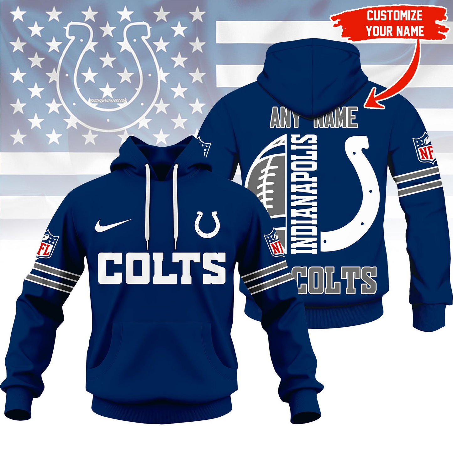IC Premium NFL Fan Hoodie DDT HLPHUONG