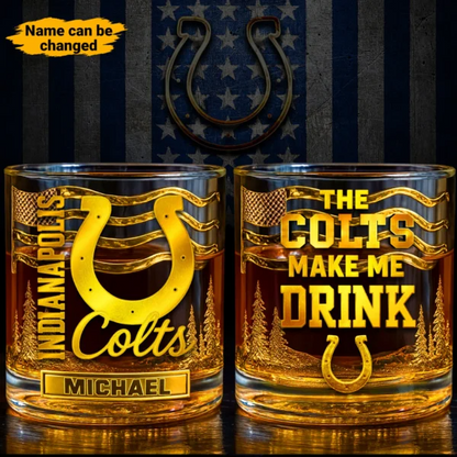IC Premium NFL Golden Whiskey Fan Glass DDT HLPhuong