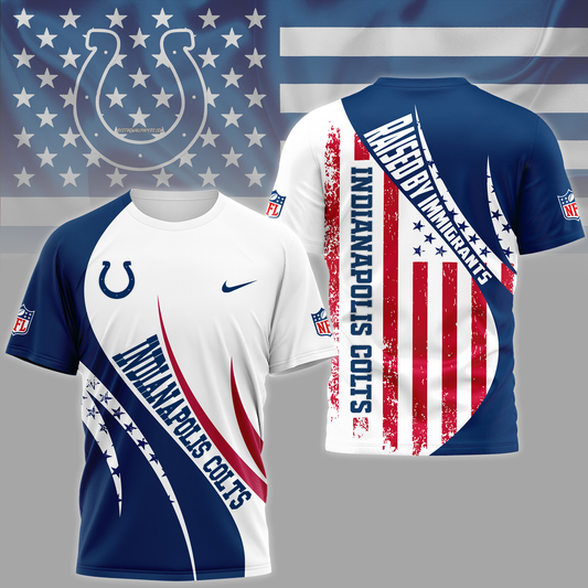 IC Premium NFL Raised By Immigrants 3D Shirt DDT NTL