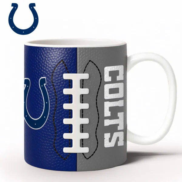 IC Premium NFL Split Color Ceramic Mug DDT HLPhuong