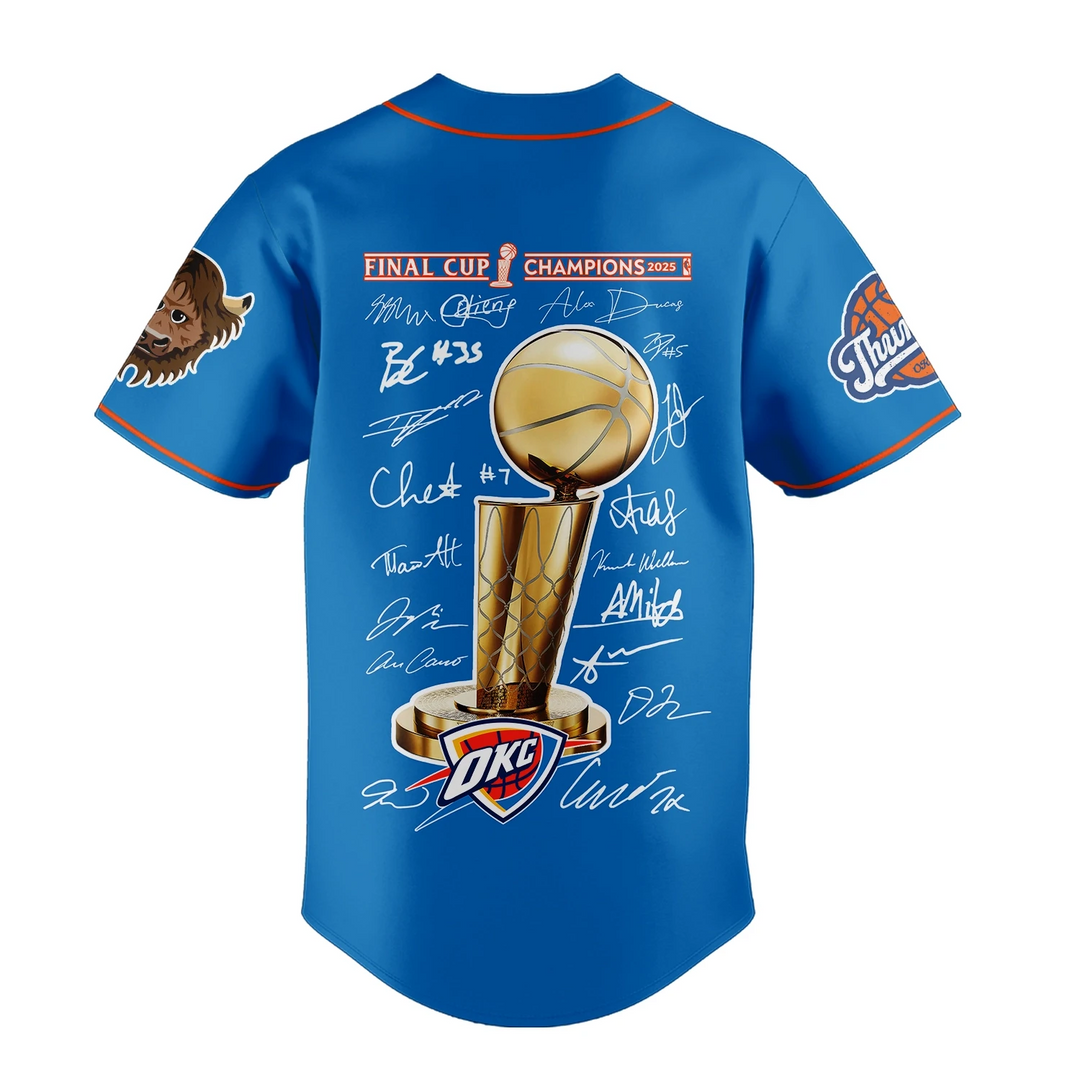 OKC NBA x Peanuts Baseball Jersey V3 2306 DatND DVT 1