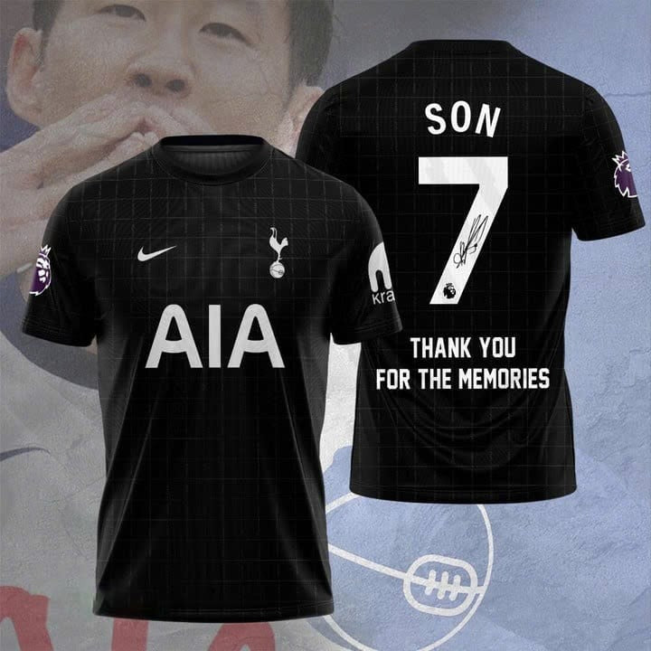Son7 - Thank You for the Memories at Spurs V12 Shirt DDT CTND