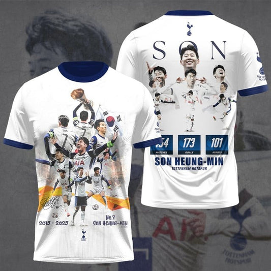 Son7 - Thank You for the Memories at Spurs V5 Shirt DDT TTV