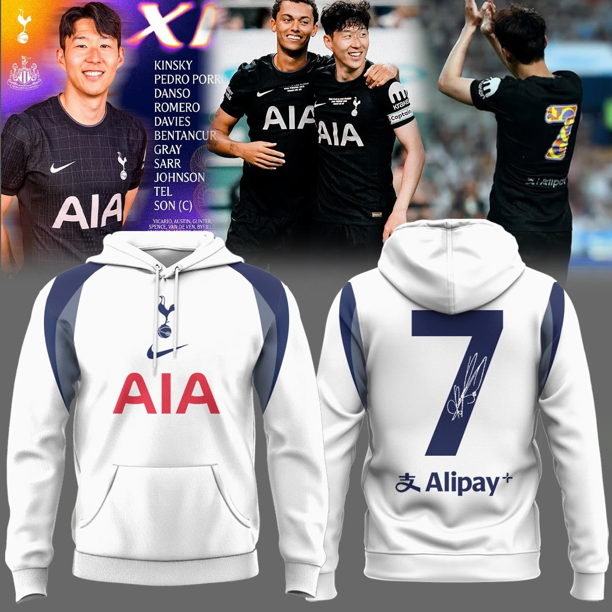 Son7 - Thank You for the Memories at Spurs V8 Shirt DDT CTND