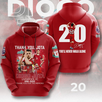 DJ 20 - You‘ll Never Wall Alone V7 Shirt DDTCTND